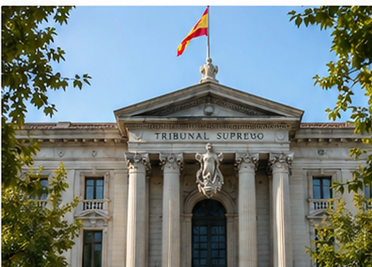 Edificio institucional del Tribunal Supremo de España